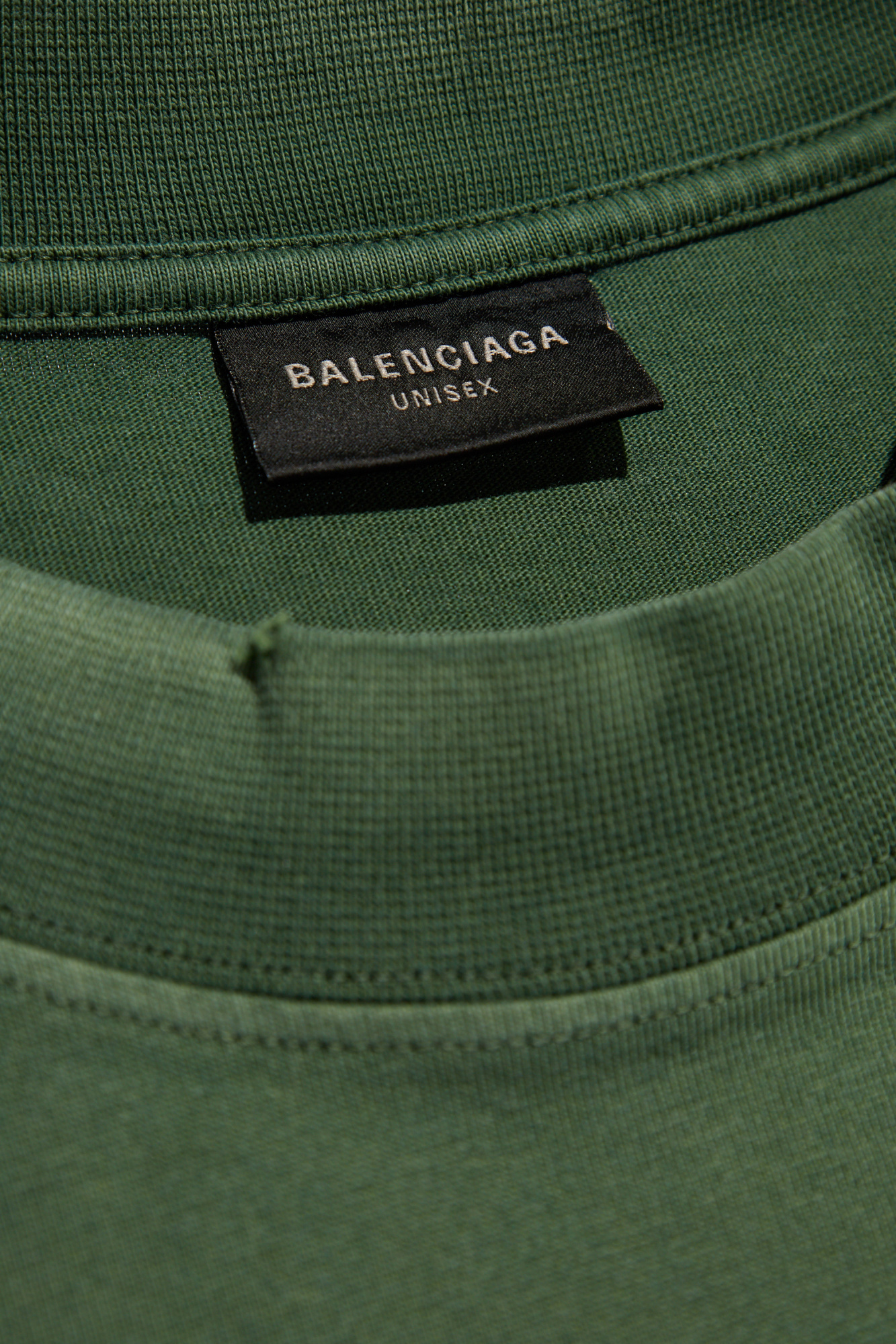 Balenciaga t shirt mens green online